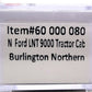 Atlas 60000080 N Burlington Northern Ford® Tractor Cabs (Green/White)