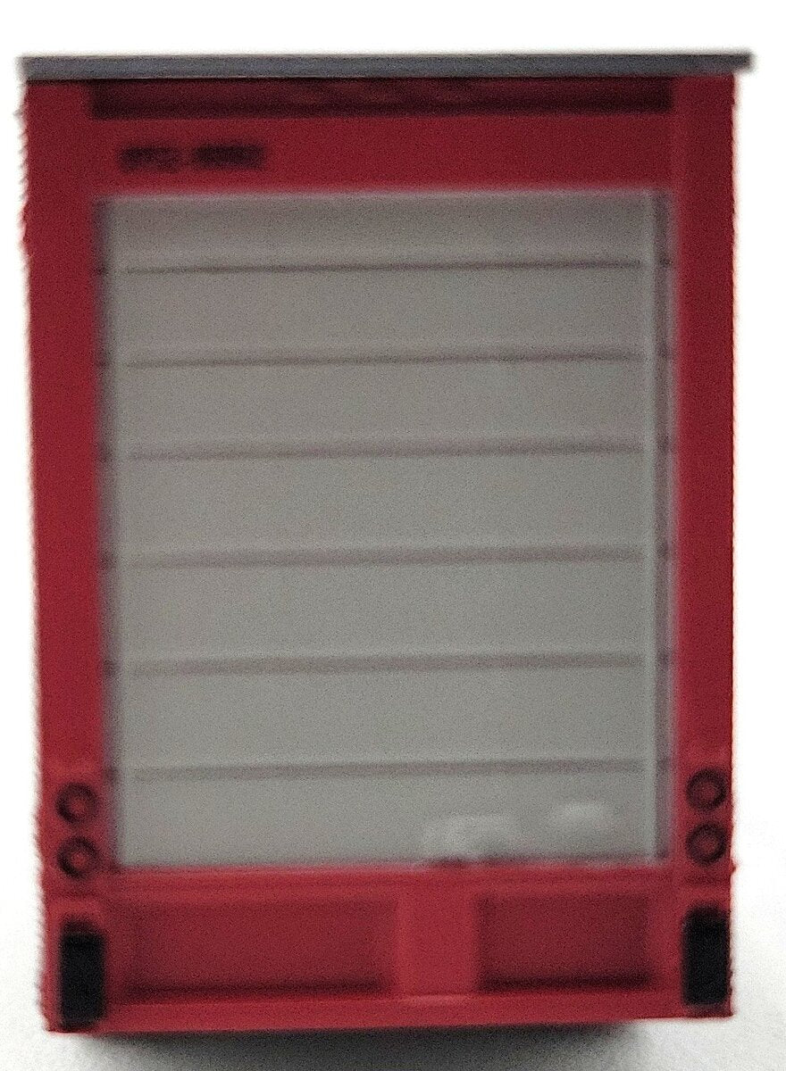 Athearn 6900 N UPS 40' Drop Sill Parcel Trailer,Red Ends #86962 LN/Box
