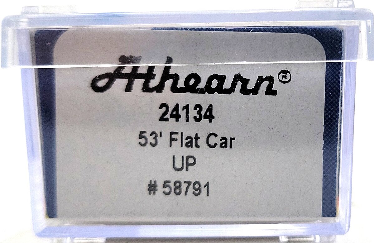Athearn 24134 N Union Pacific 53' GSC Flat #58791  LN/Box
