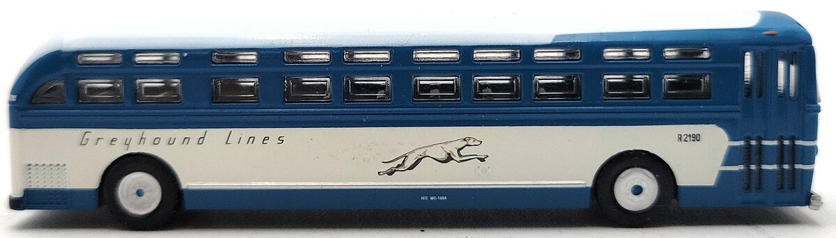Wheels of Time 90713 1:160 N Motor Coach Greyhound #R2190 LN/Box