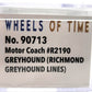 Wheels of Time 90713 1:160 N Motor Coach Greyhound #R2190 LN/Box