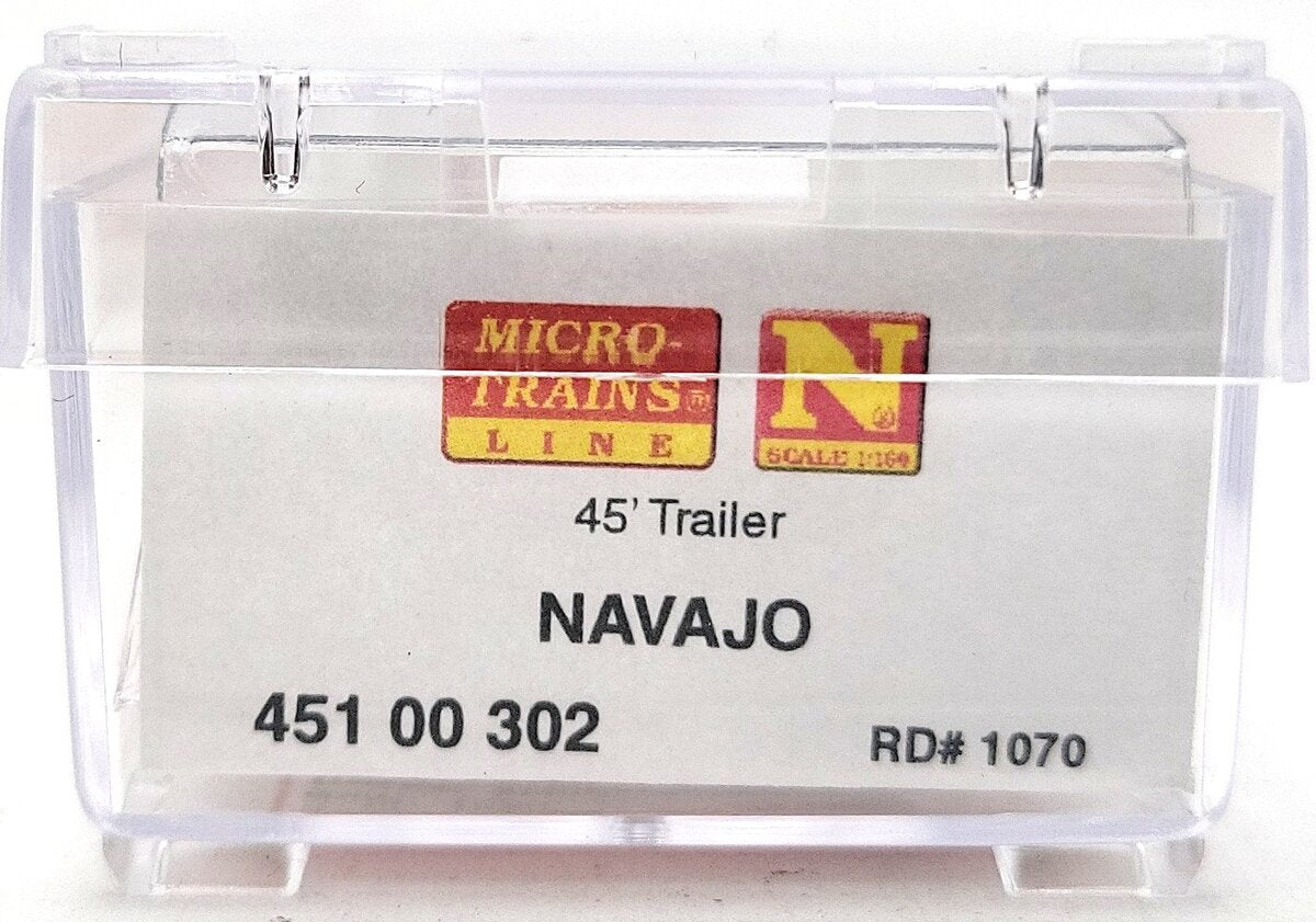 Micro-Trains 45100302 N Navajo 45' Fruehauf Van Trailer LN/Box