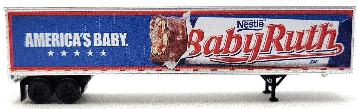 Micro-Trains 45200092 N Nestle Baby Ruth 48' Smooth Side Semi Trailer #23458 LN/Box