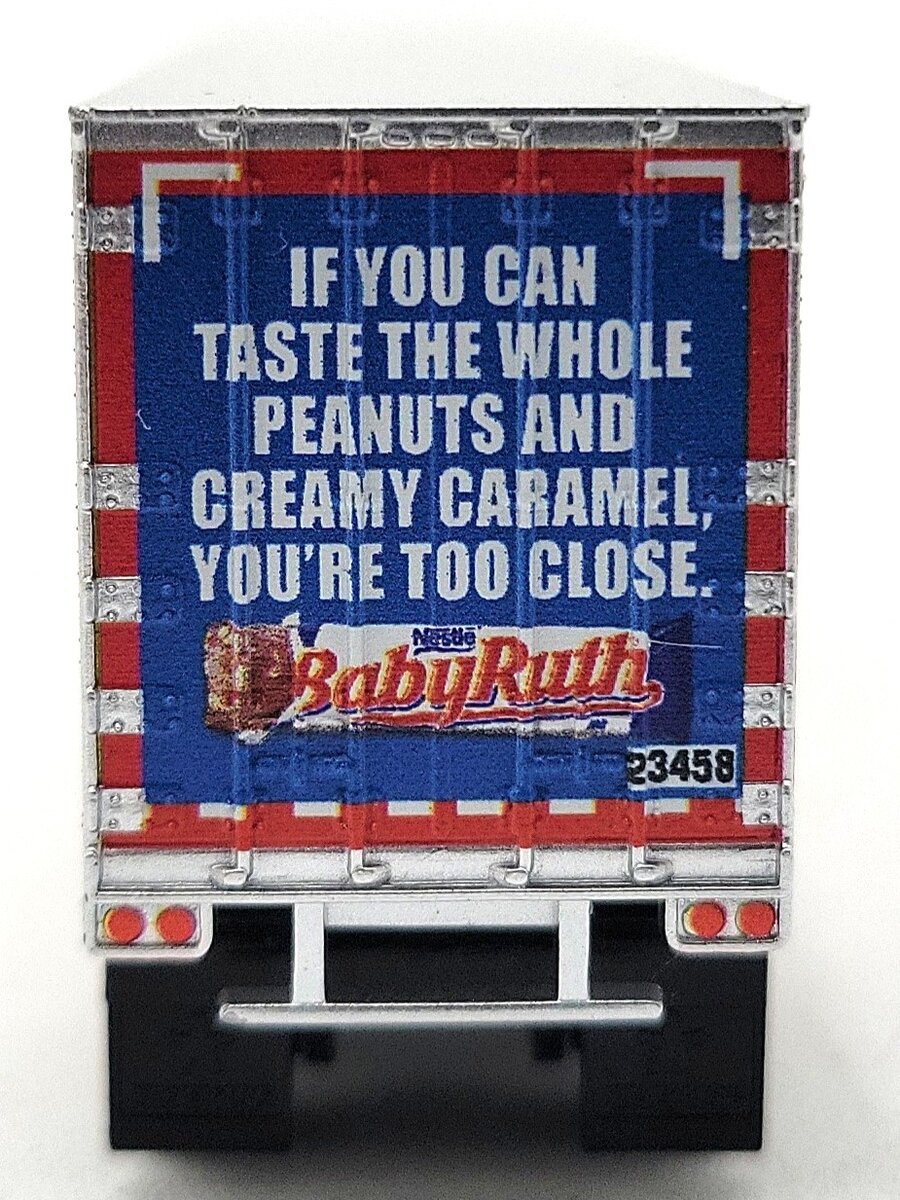 Micro-Trains 45200092 N Nestle Baby Ruth 48' Smooth Side Semi Trailer #23458 LN/Box