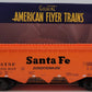 American Flyer 1919211 S Santa Fe 3 Bay Covered Hopper Car #101407 LN/Box