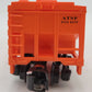 American Flyer 1919211 S Santa Fe 3 Bay Covered Hopper Car #101407 LN/Box