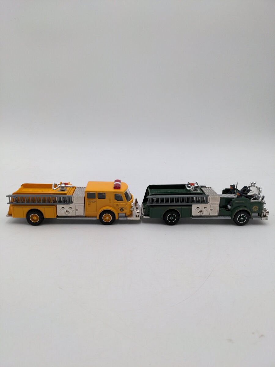 Corgi 97331 1:50 Scottdale & South River American LaFrance Fire Vehicles NIB
