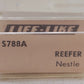 Life Like 5788A N Scale Nestle Chocolate Reefer Car #8205 EX/Box