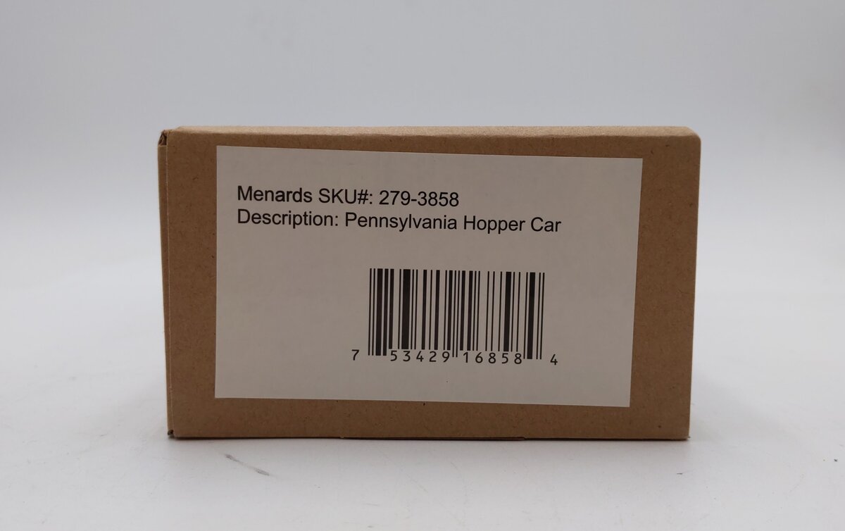 Menards 279-3858 O Pennsylvania Hopper Car #5659 LN/Box