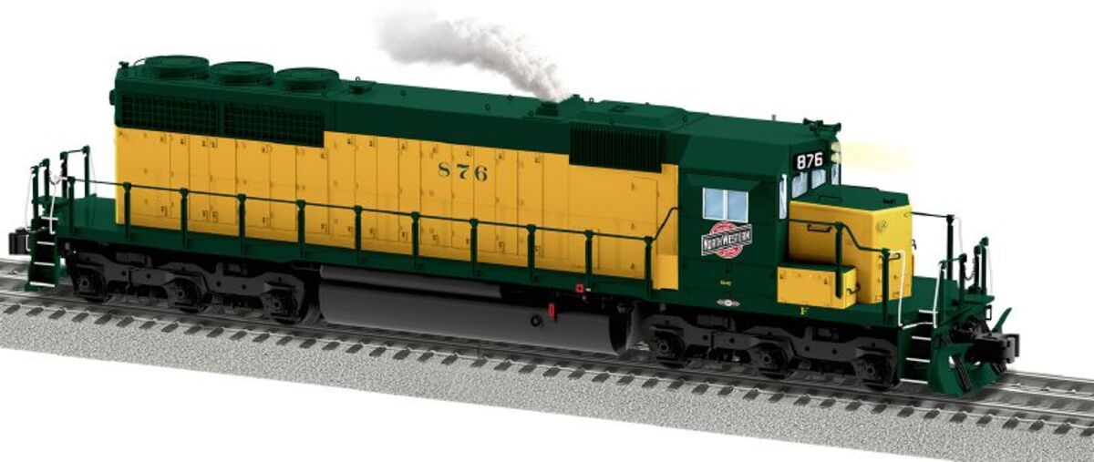 Lionel 2033502 O Gauge Chicago & North Western SD40 Diesel Locomotive #876 MT/Box
