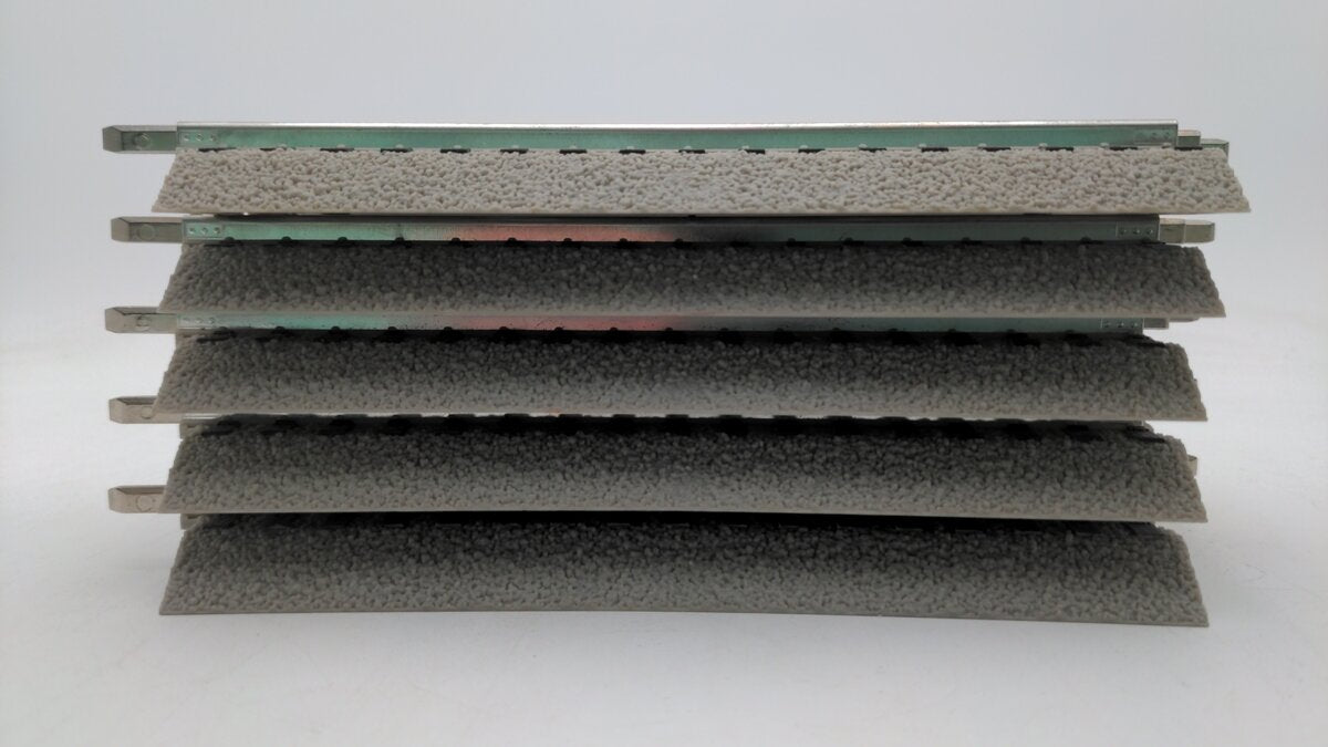 Lionel 6-12055 FasTrack 1/2 O72 Half Curve Track Section (5) VG