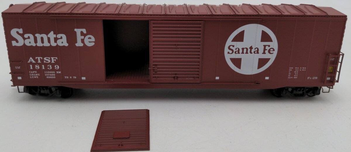Pacific Rail B-557 S Scale Santa Fe Boxcar #18139 VG/Box