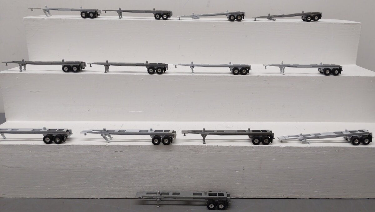 S Scale Die Cast Semi trailers [13] EX