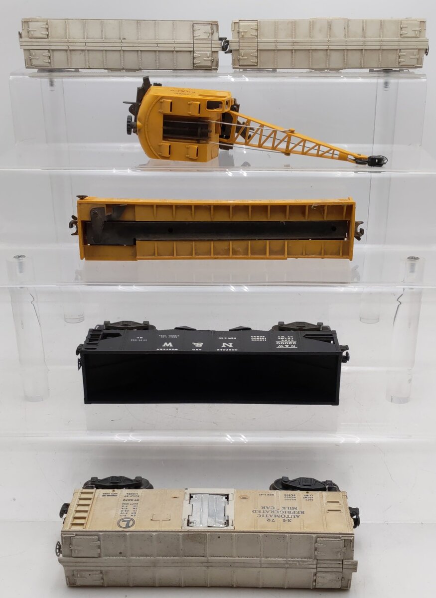 Lionel Vintage O Gauge Freight Cars #3472,3472,3472,3360,22000,356250 [6] VG