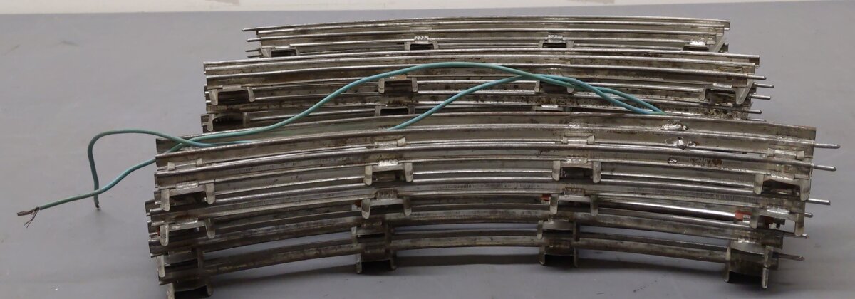 Ives Standard Gauge Vintage Curved Track Sections [14]