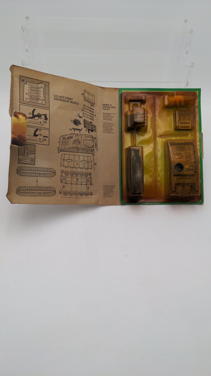 Dinky 1035 Die Cast Metal Striker Anti-Tank Vehicle Military Rare Vintage Kit EX/Box