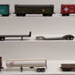 Assorted S Scale Freight Cars and Semi Trailers [10] EX