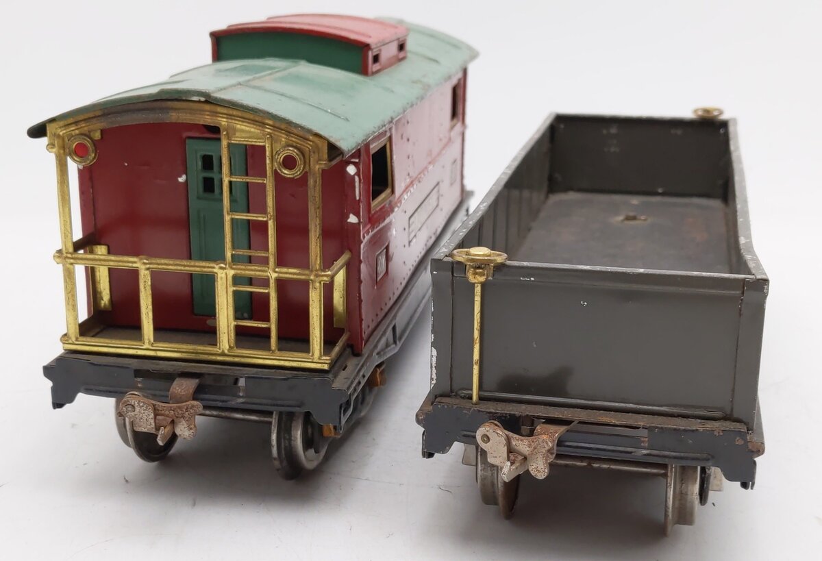 Lionel Vintage Standard Gauge Freight Cars #212/#217 [2] VG