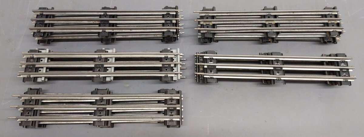 Lionel & K-Line O Gauge 10" Regular Straight Track (24)