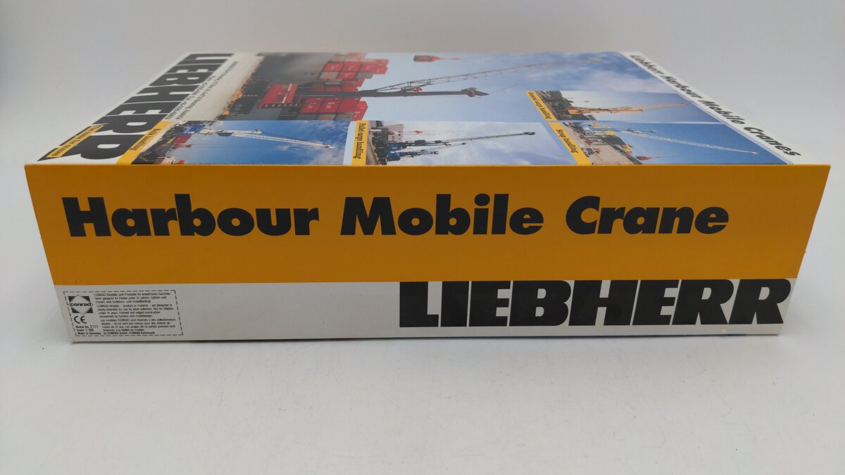 Conrad 2111 1:100 Scale Liebherr Harbour Mobile Crane LHM320 Rotating Tower Kit EX/Box