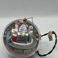 Hallmark Two Trains Circle City Light And Motion Metro Express Ornament LN/Box
