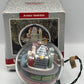 Hallmark Two Trains Circle City Light And Motion Metro Express Ornament LN/Box