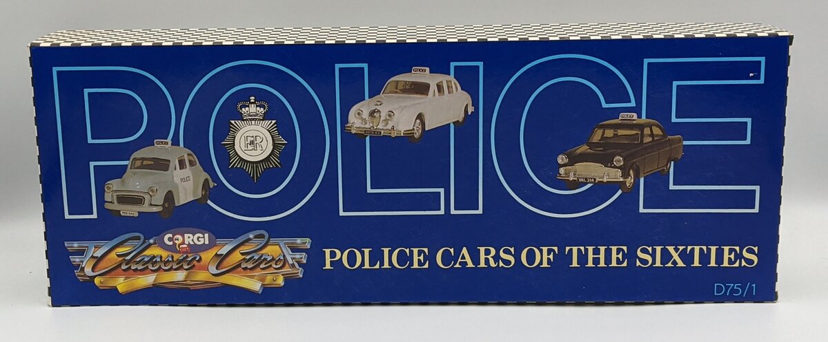 Corgi D75/1 Die-Cast Police Cars Of The Sixties MT/Box