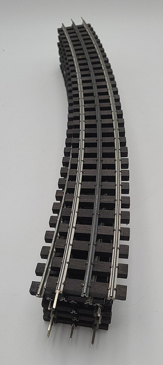 Assorted Ross O Scale Curved Track Sections [6] EX