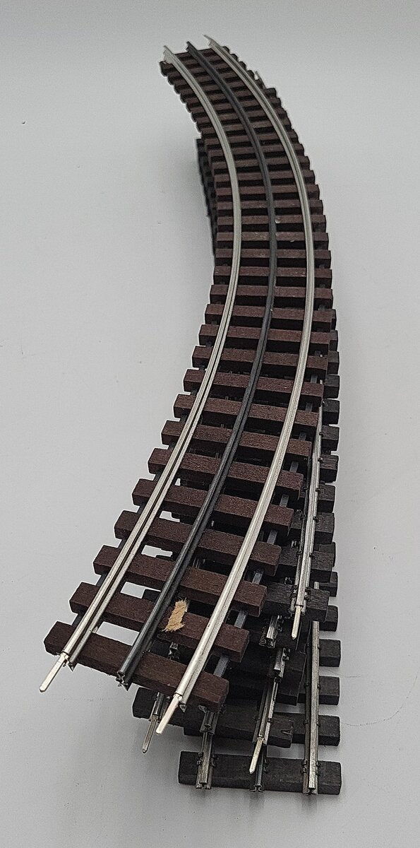 Assorted Ross O Scale Curved Track Sections [6] EX