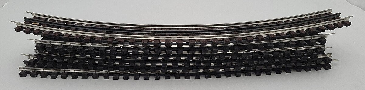 Assorted Ross O Scale Curved Track Sections [6] EX