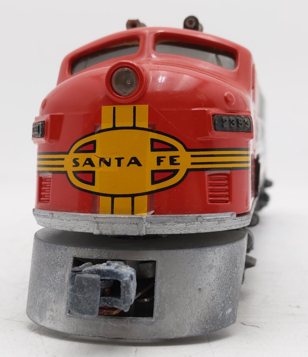 Lionel 2243 Vintage O Santa Fe F-3 Diesel Locomotive VG