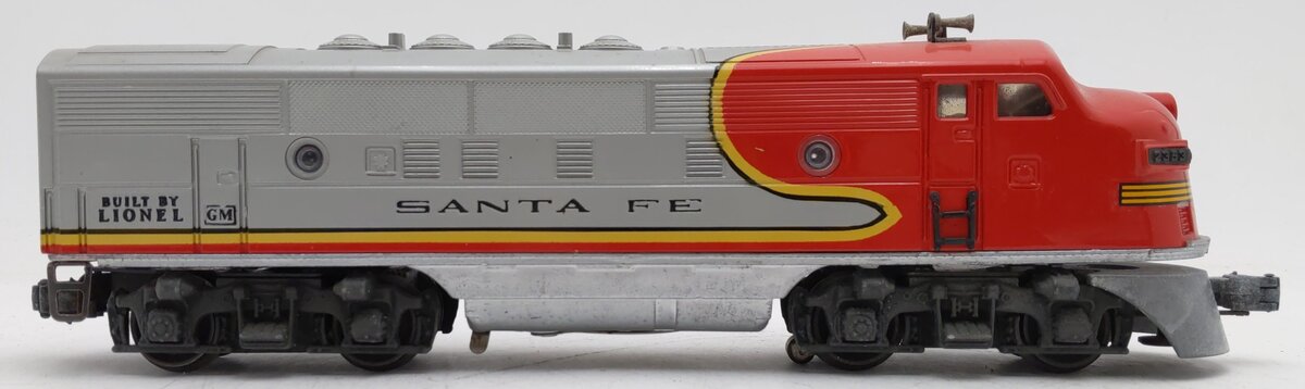 Lionel 2243 Vintage O Santa Fe F-3 Diesel Locomotive VG