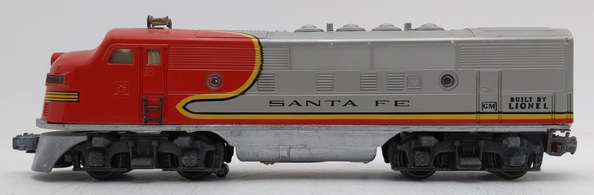 Lionel 2243 Vintage O Santa Fe F-3 Diesel Locomotive VG