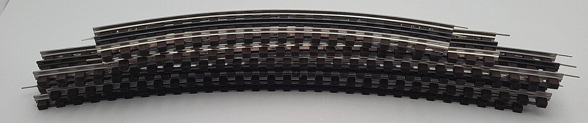 Assorted Gargraves O Scale Curved Track Sections [6] EX