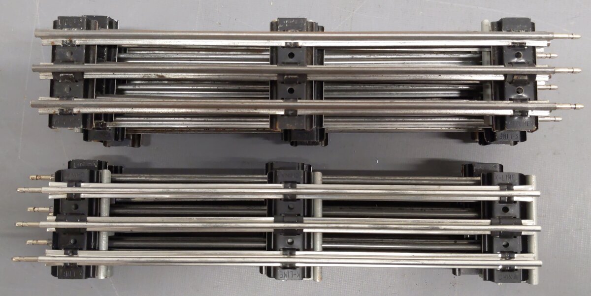 Lionel & K-Line O Gauge 10" Regular Straight Track [13]