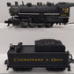 MTH 30-3147-1 O Gauge C&O 0-8-0 USRA Steam Switcher & Tender #276 with PS2 EX