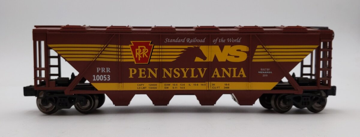 Menards 279-3858 O Pennsylvania Hopper Car #10053 EX/Box