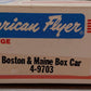 American Flyer 4-9703 S Gauge Boston & Maine Boxcar #9703 EX/Box