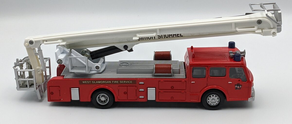 Corgi 97392 Simon/Dennis Hydraulic Platform West Glamorgan Fire Rescue MT/Box