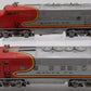 Lionel 2343 Vintage O Santa Fe F3 AA Diesel Locomotive Set VG