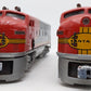 Lionel 2343 Vintage O Santa Fe F3 AA Diesel Locomotive Set VG