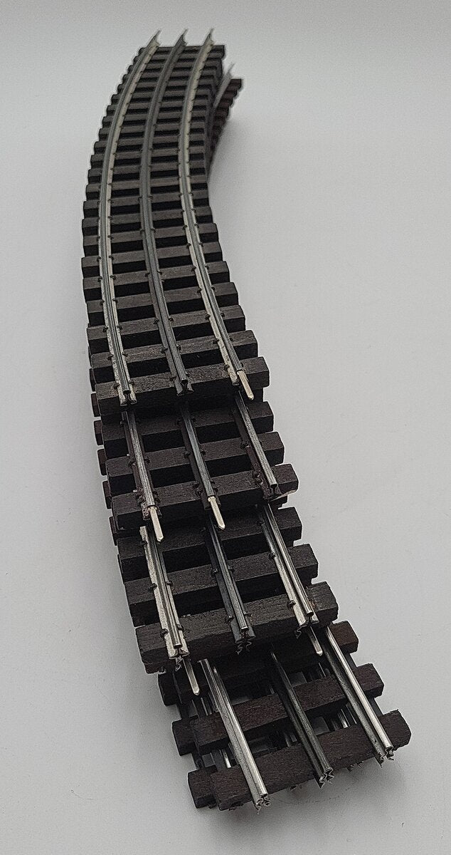 Assorted Ross O Scale Curved Track Sections [6] EX