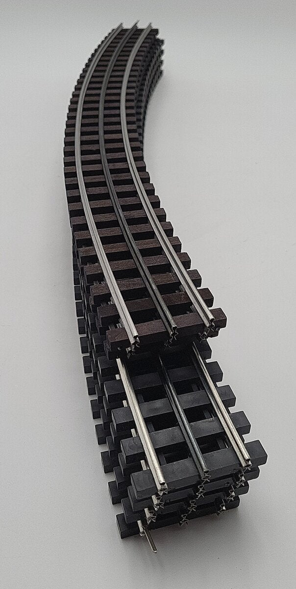 Assorted Ross O Scale Curved Track Sections [6] EX
