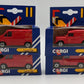 Corgi Diecast Royal Mail Car Assortment (4) MT/Box