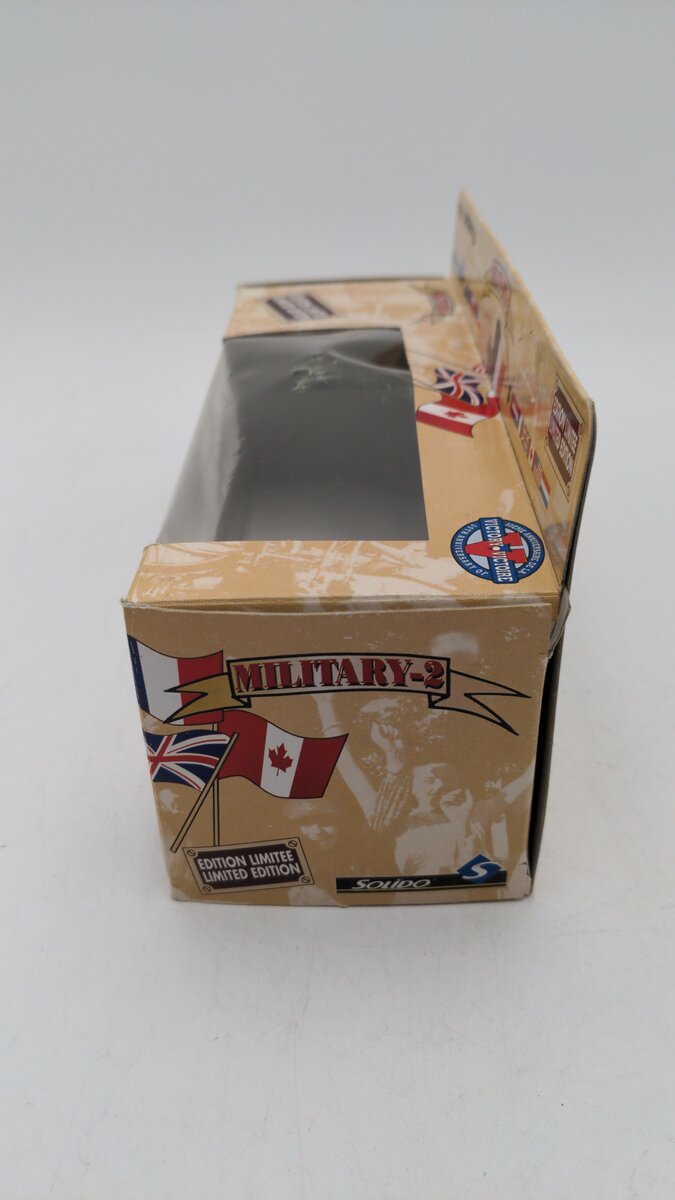 Solido 6201 1:50 Scale VTG 90 Sherman Tank Military-2 Diecast Limited Edition EX/Box