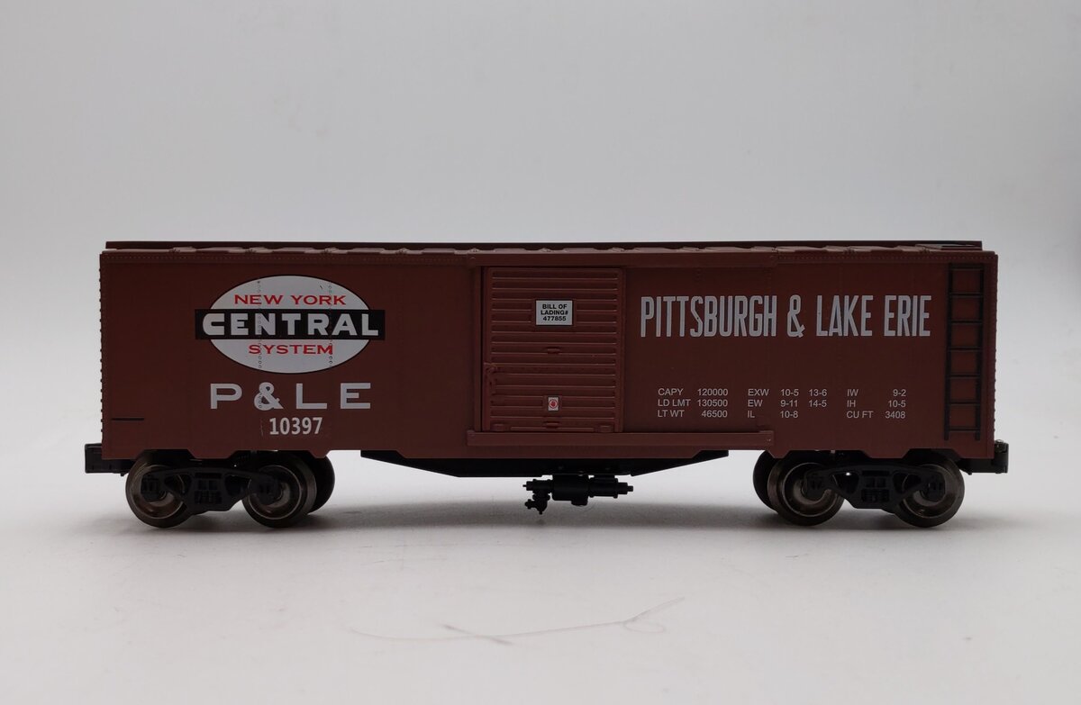 Menards 279-5798 O New York Central Pittsburgh & Lake Erie Boxcar #10397 LN/Box