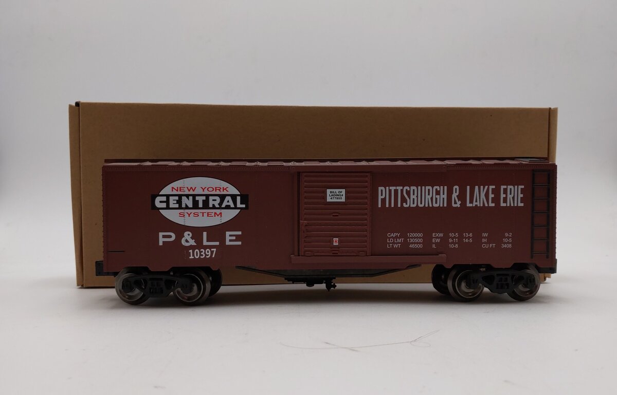 Menards 279-5798 O New York Central Pittsburgh & Lake Erie Boxcar #10397 LN/Box