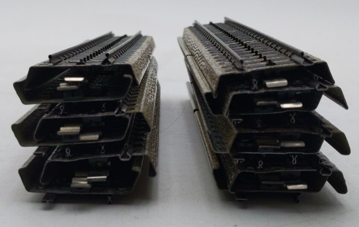Marklin 5106 HO M Track Metal Straight Tracks [13] VG
