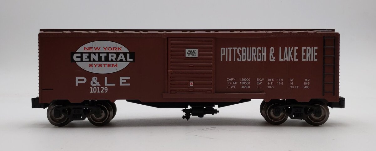 Menards 279-5798 O New York Central Pittsburgh & Lake Erie Boxcar #10129 LN/Box