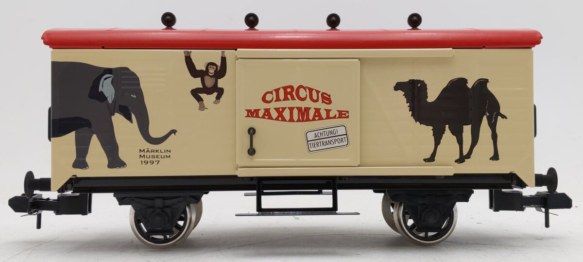Marklin 54834 Circus Museum Boxcar w/Animal Figures EX/Box